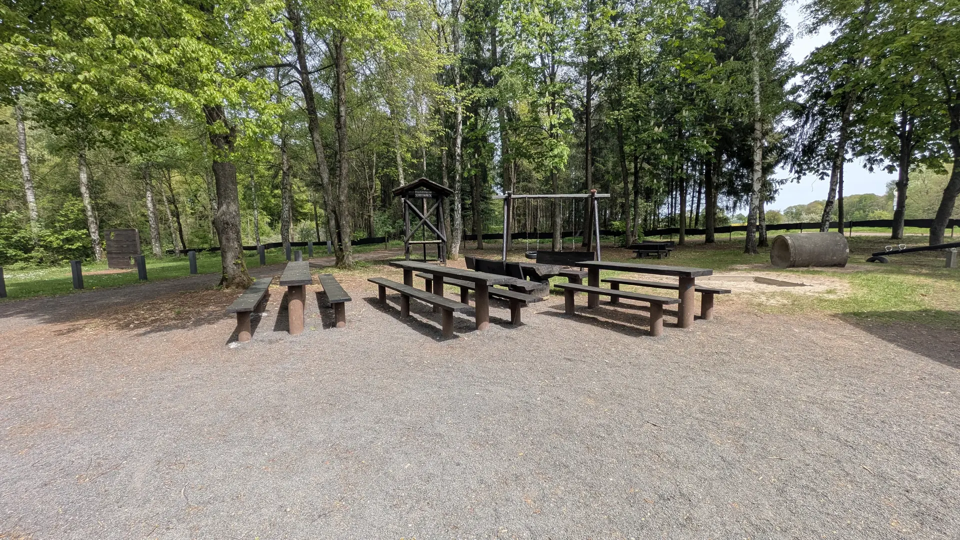 Außenansicht der Grillhütte Gute Hoffnung Münster