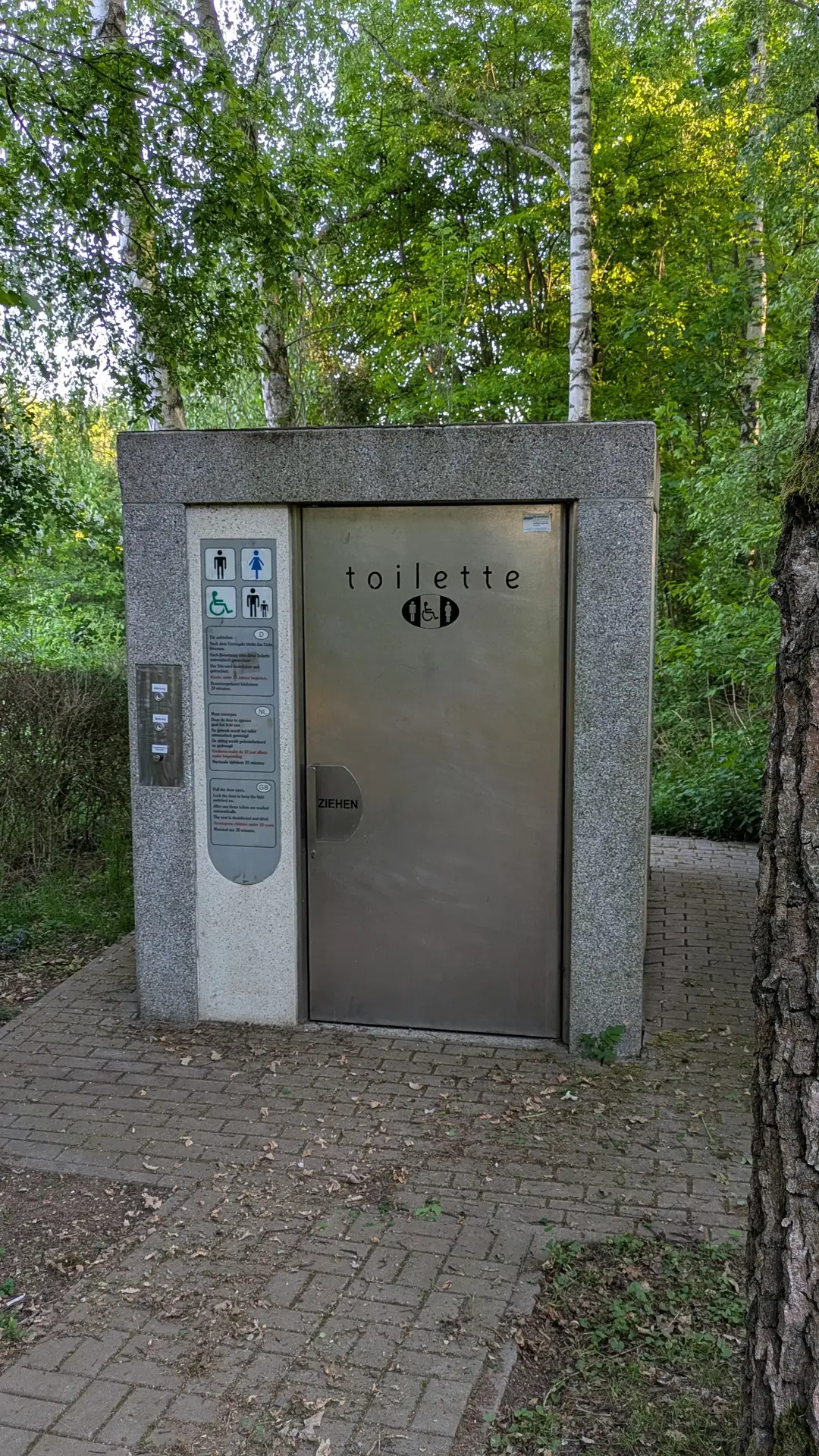 Toilettenanlage